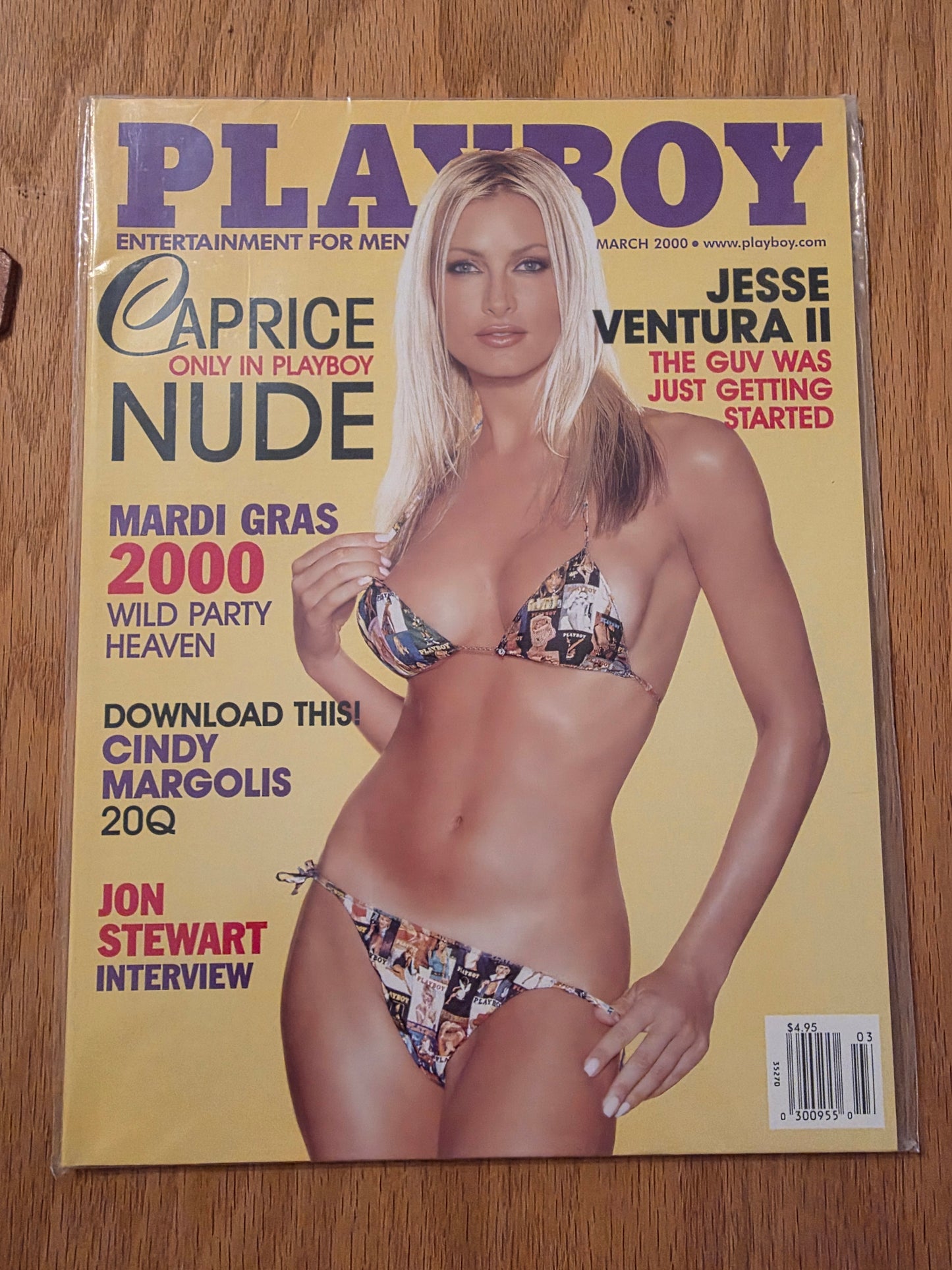 March 2000 Playboy - Caprice