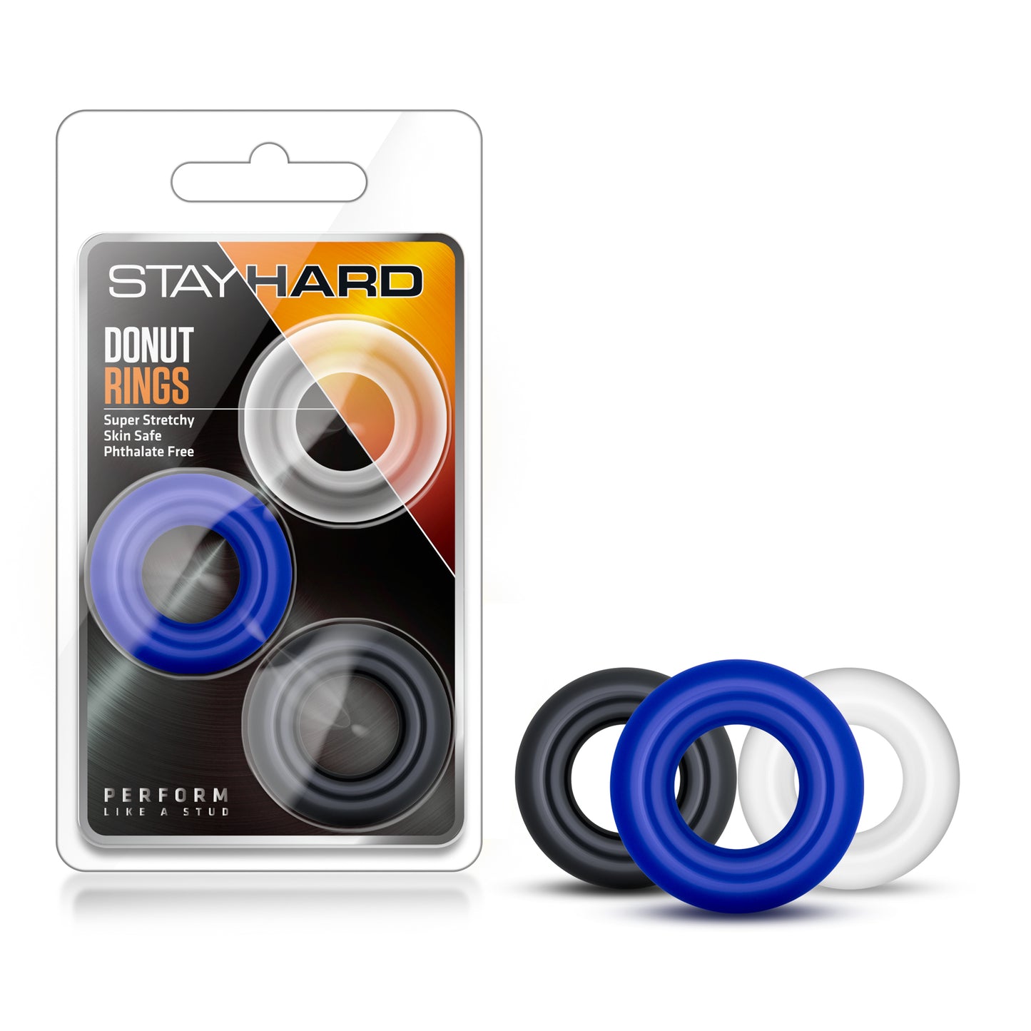 Stay Hard Donut Rings - By Blush Qty 3