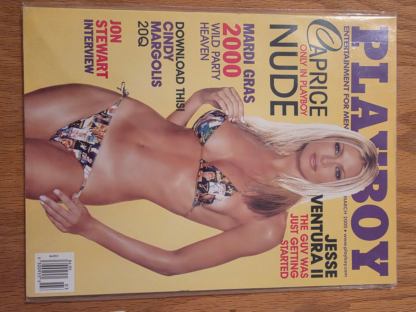 March 2000 Playboy - Caprice