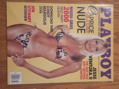 March 2000 Playboy - Caprice