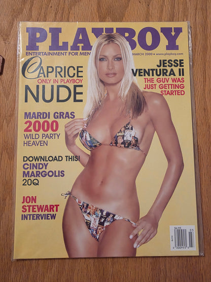 March 2000 Playboy - Caprice