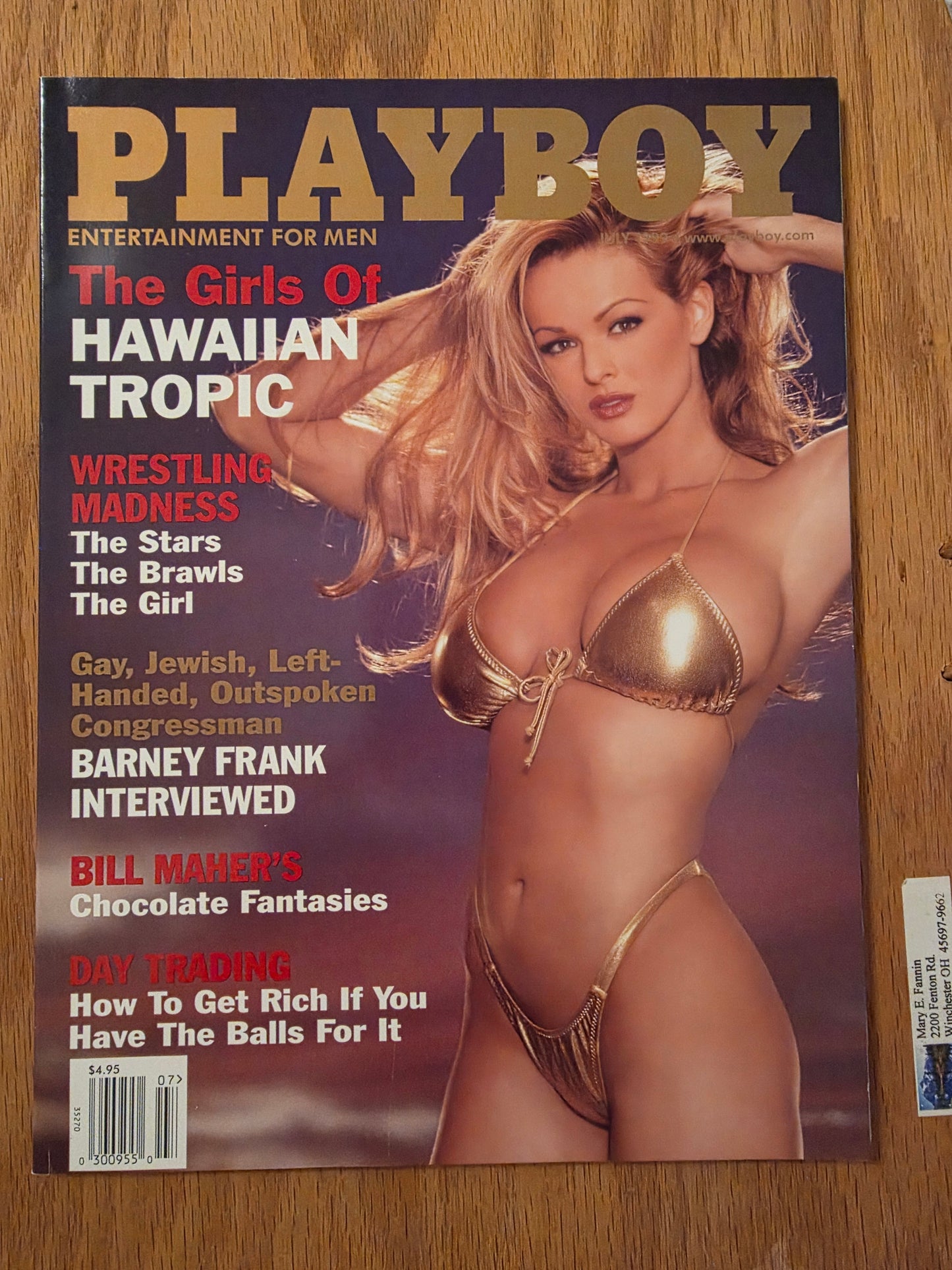 Playboy Magazine July 1999 - The Girls of Hawaiian Tropic