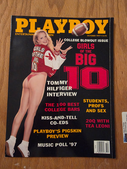 October 1997 Playboy - Girls of the Big 10