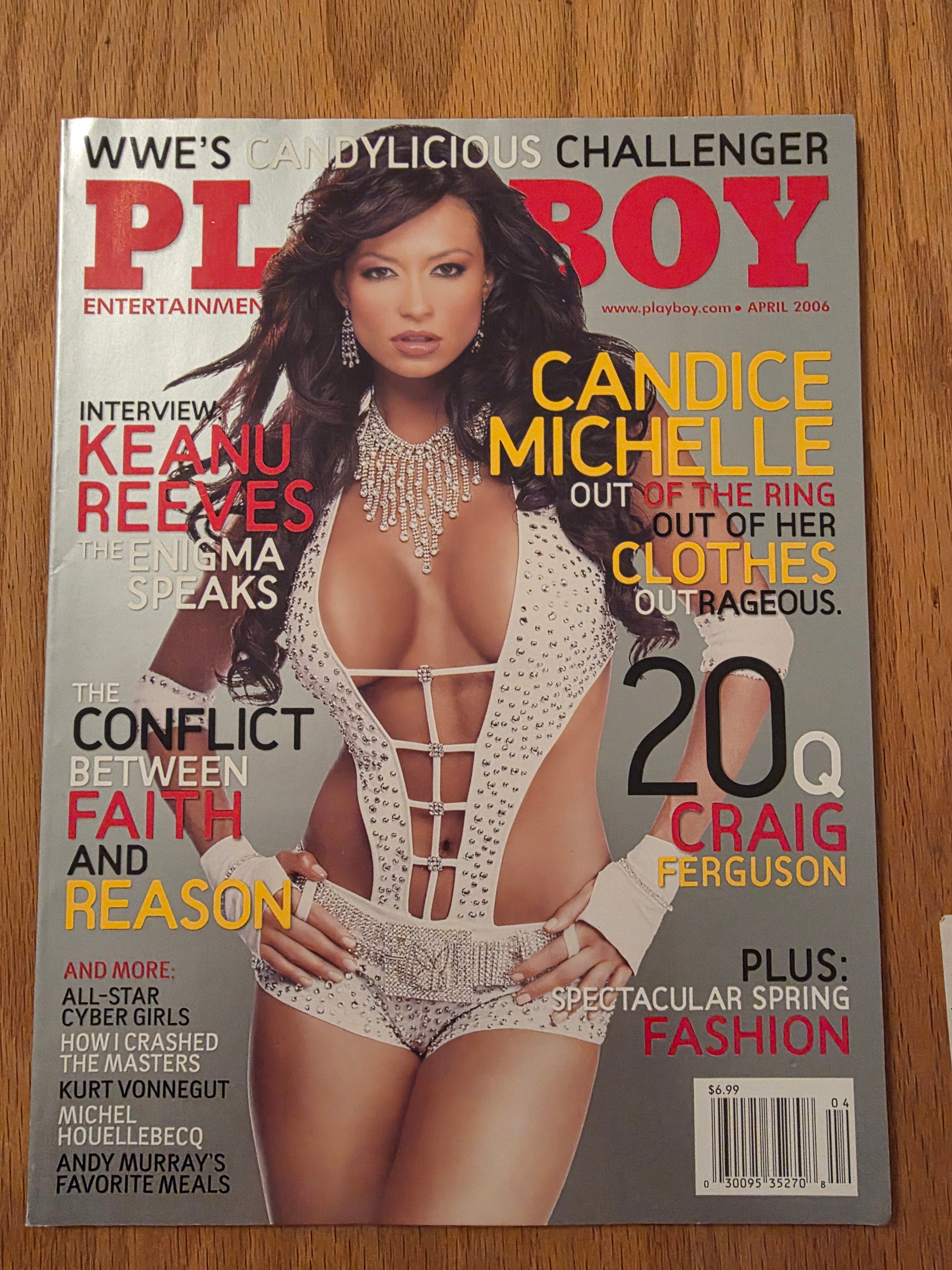 April 2006 Playboy - Candice Michelle