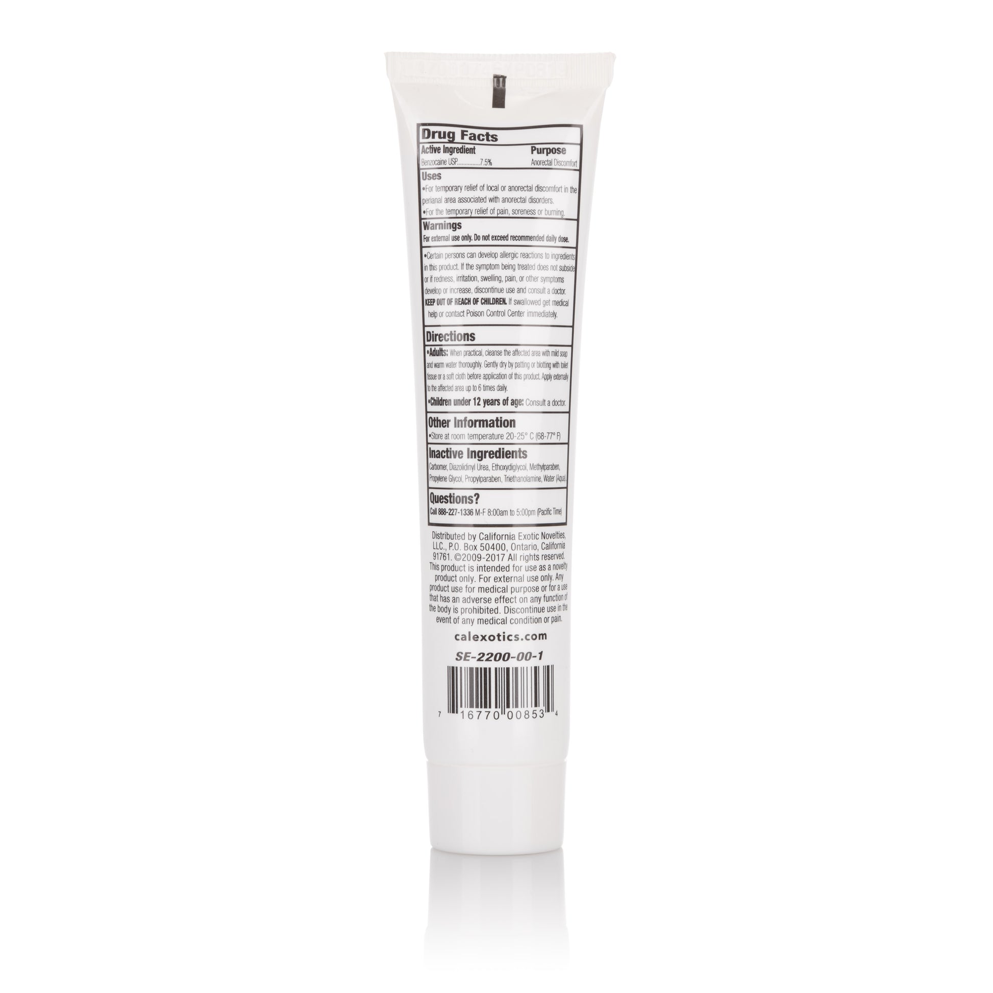Anal-Eze Tube 1 1/2 Oz