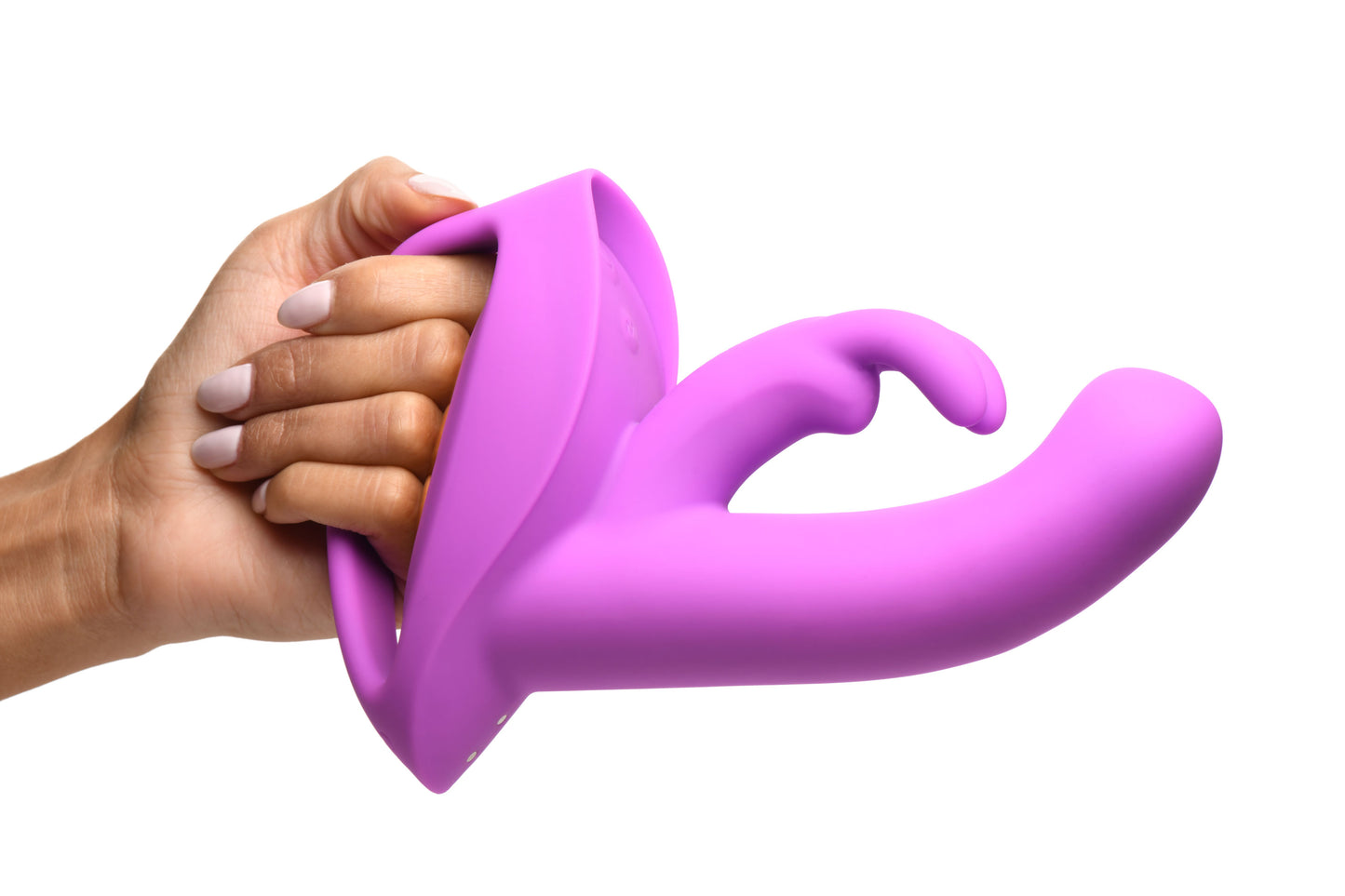 Inmi Come Hither Rocker Rechargeable Silicone Vibrator - Purple